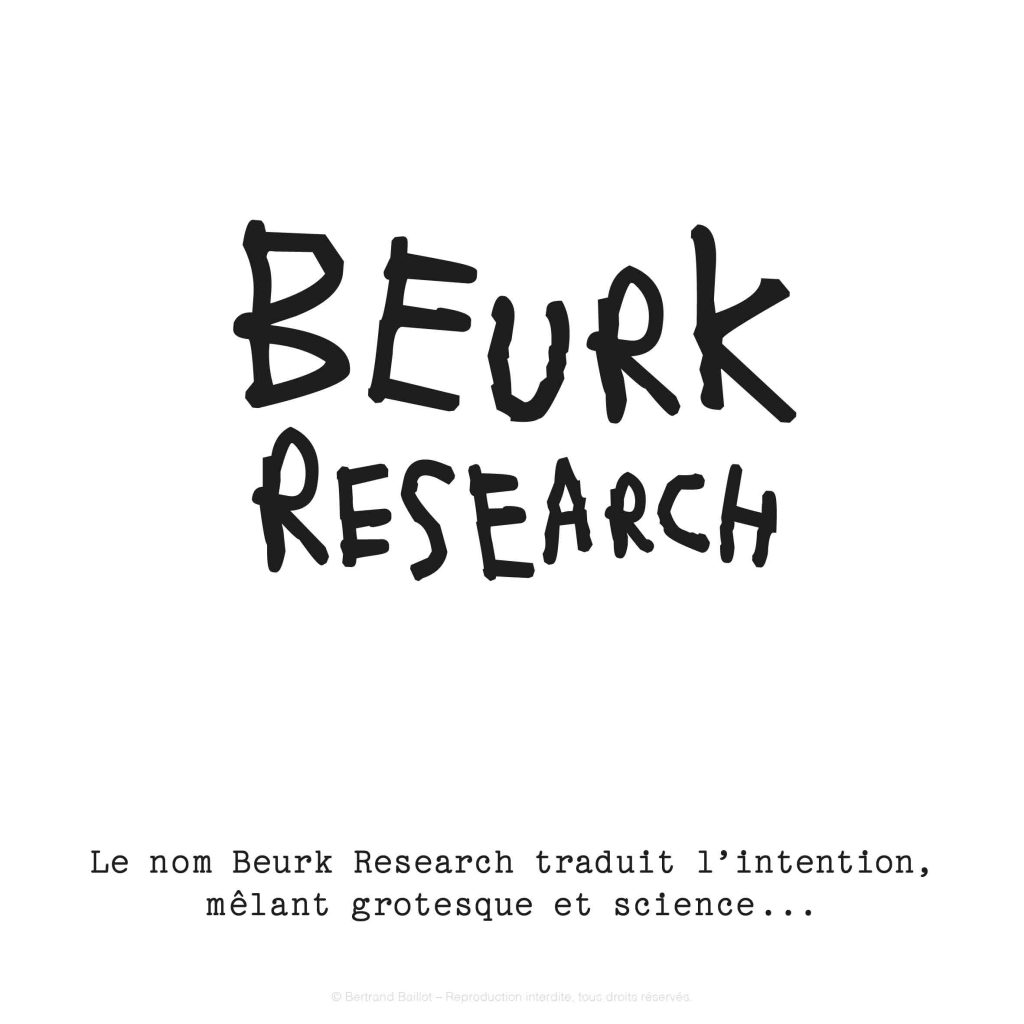 Bertrand Baillot Beurk Research Logotype