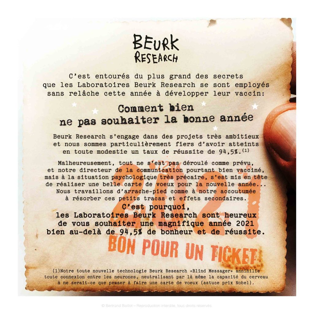 Bertrand Baillot Beurk Research Anti-Marketing