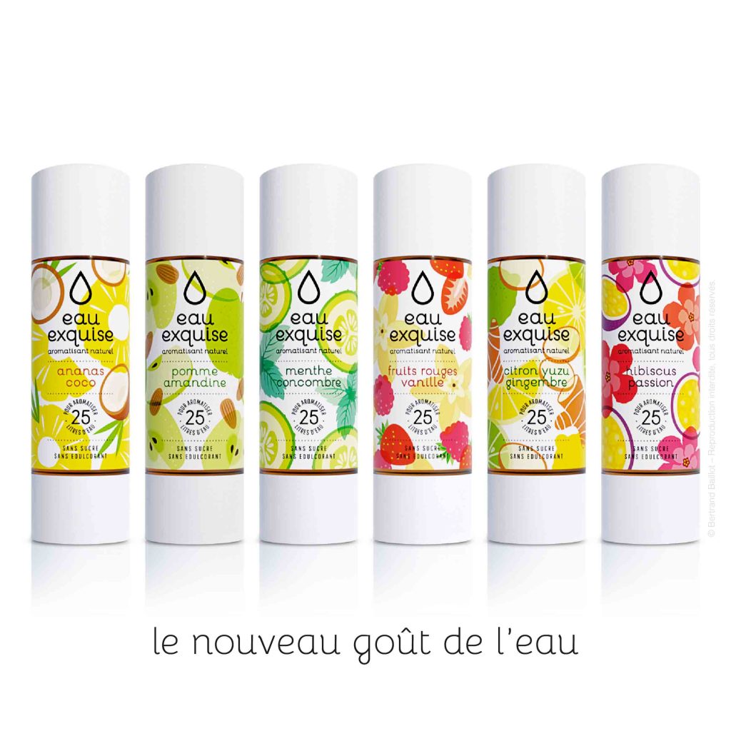 Bertrand Baillot Eau Exquise Design Graphique