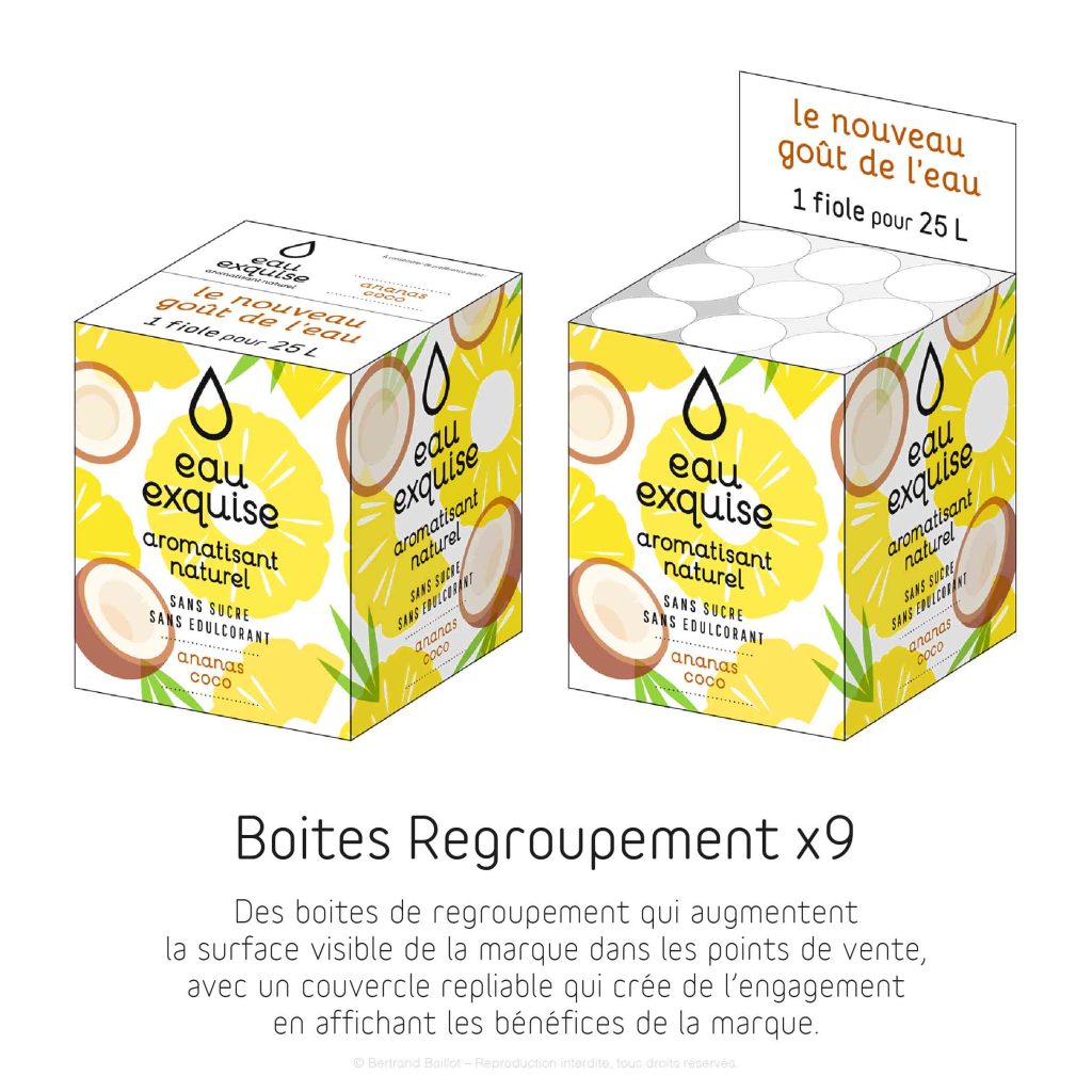 Bertrand Baillot Eau Exquise Packaging