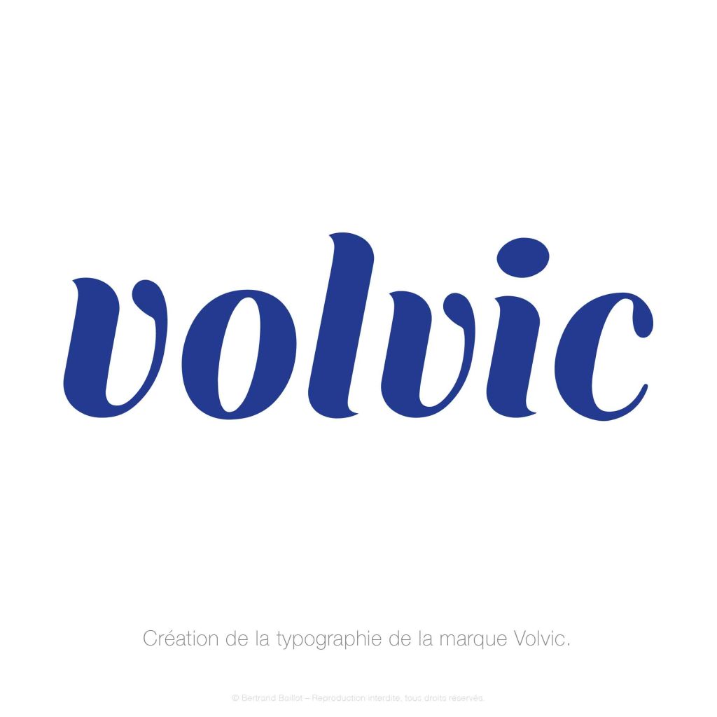 Bertrand Baillot - Typographie Volvic