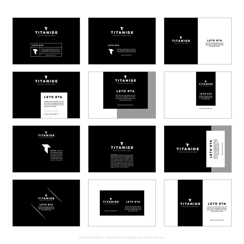 Bertrand Baillot Titanide Graphic Design
