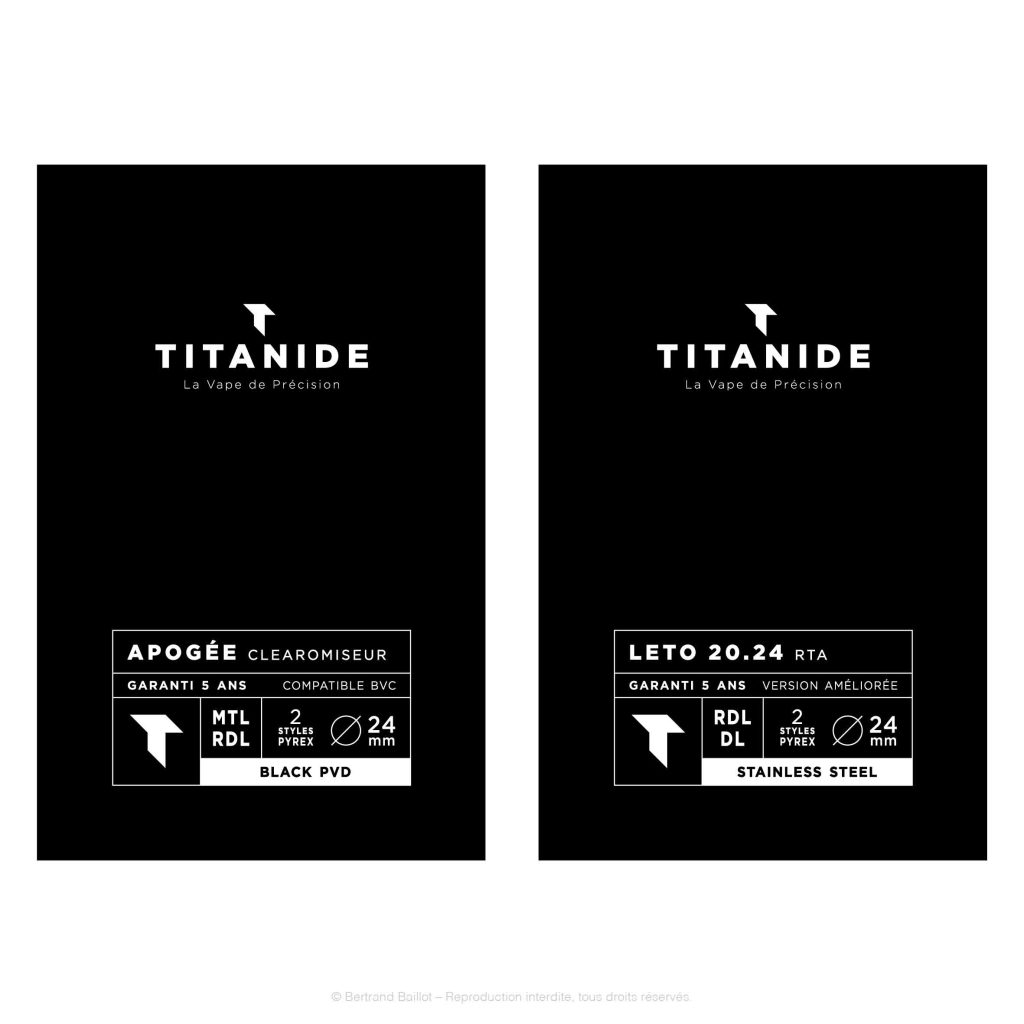 Bertrand Baillot Titanide Graphic Design