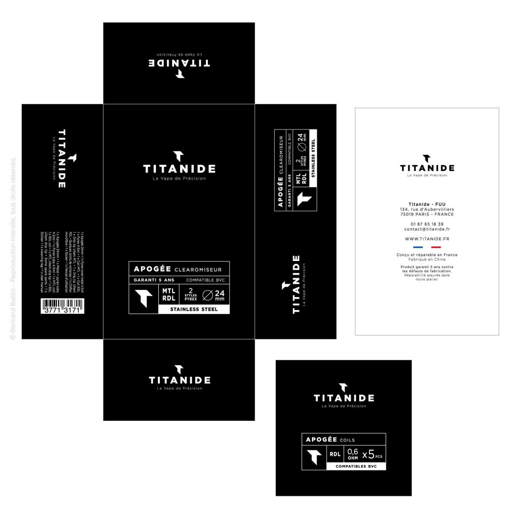Bertrand Baillot Titanide Packaging