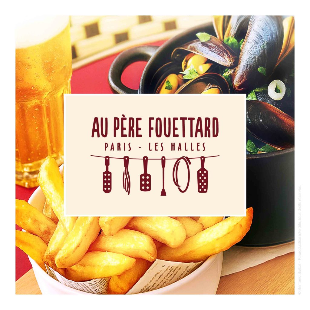 Bertrand Baillot Au Père Fouettard Logotype