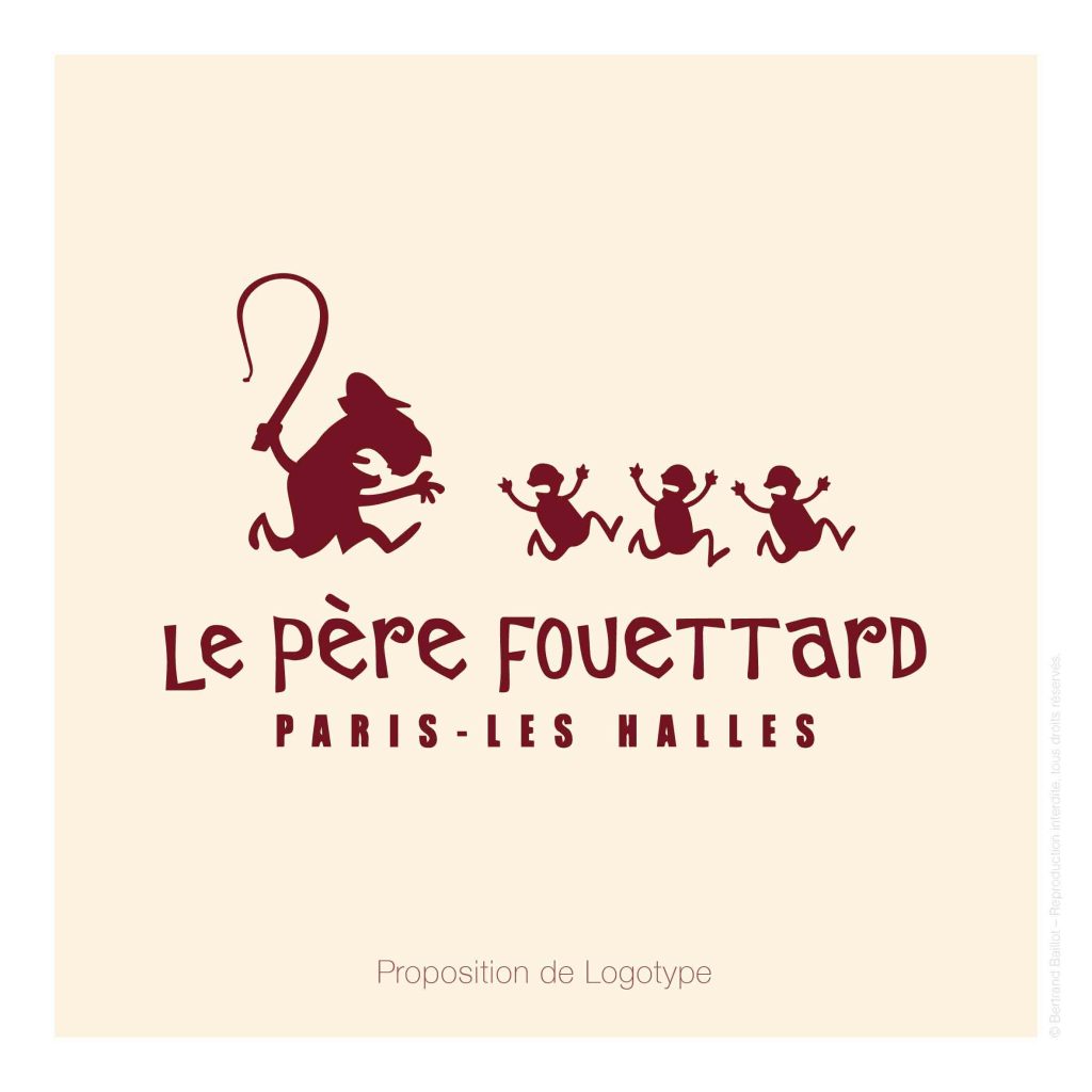 Bertrand Baillot Au Père Fouettard Logo