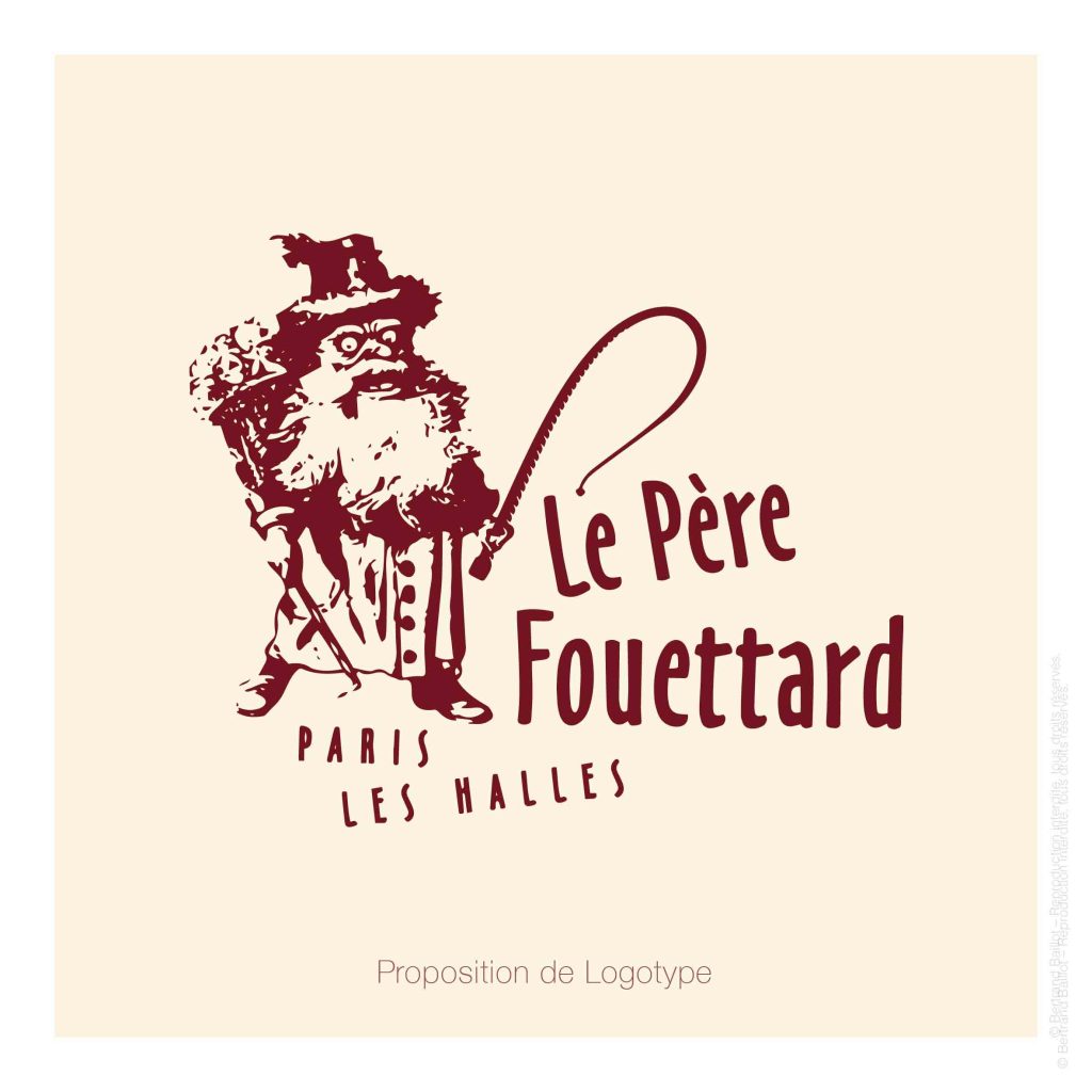 Bertrand Baillot Au Père Fouettard Logotype