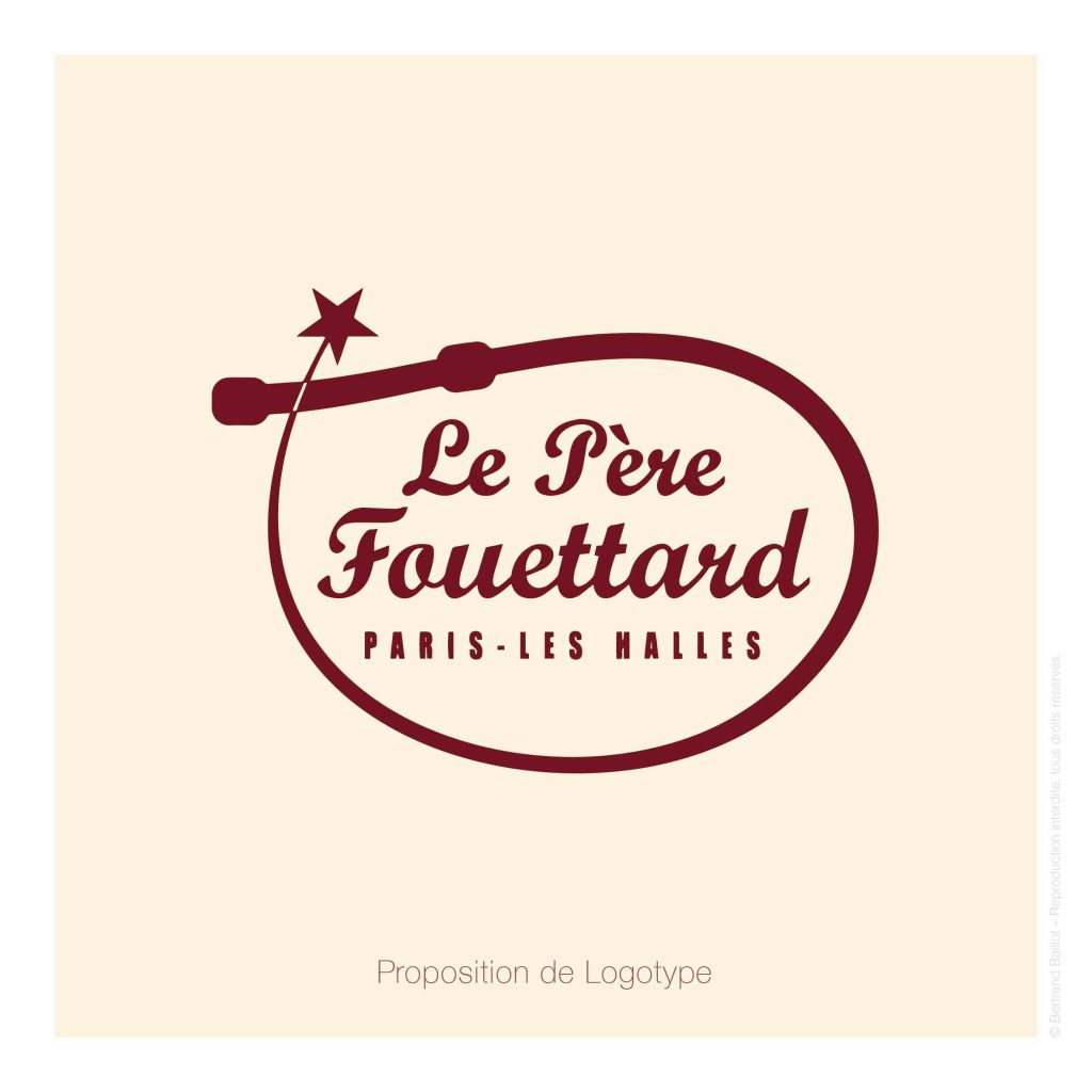 Bertrand Baillot Au Père Fouettard Logotype