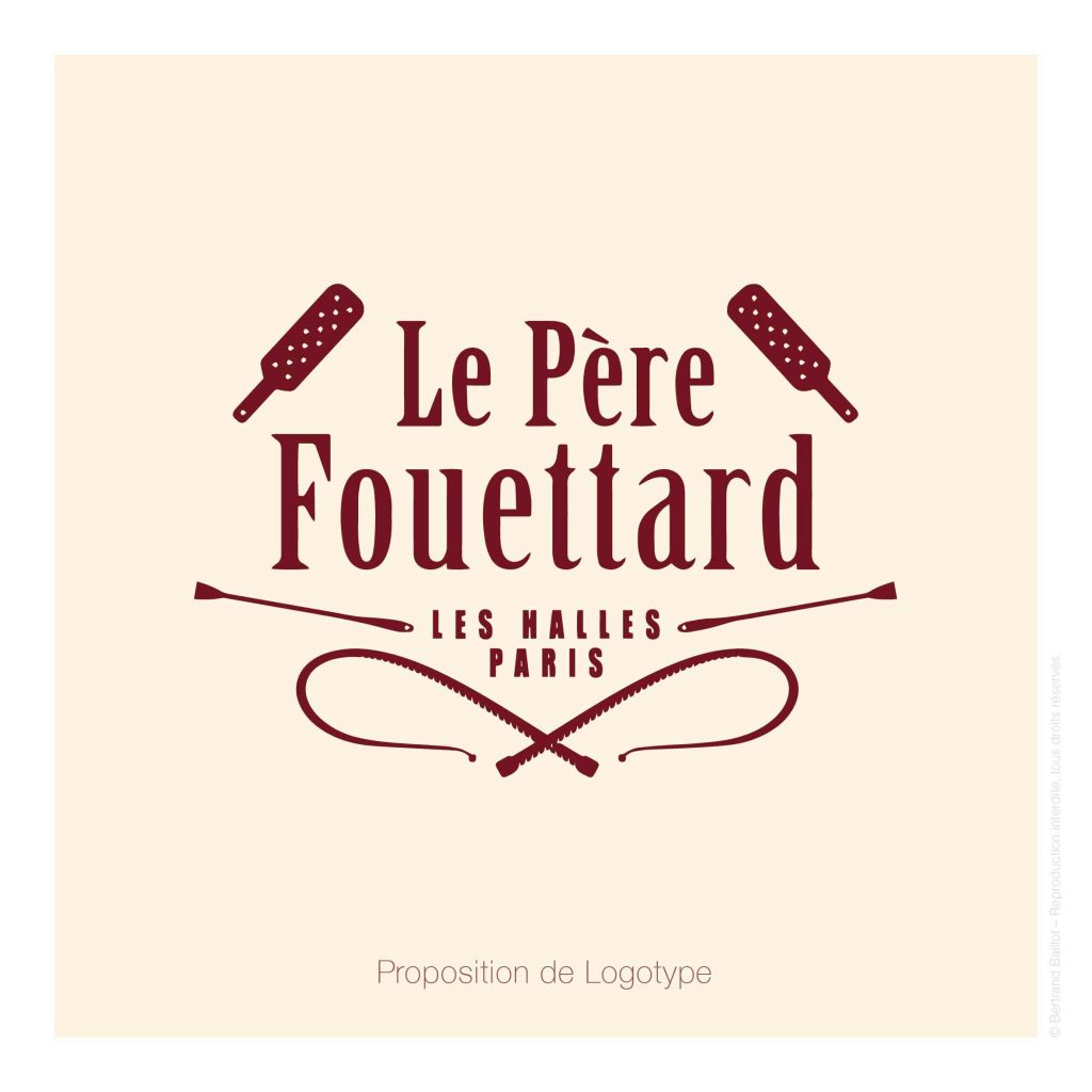 Bertrand Baillot Au Père Fouettard Logotype